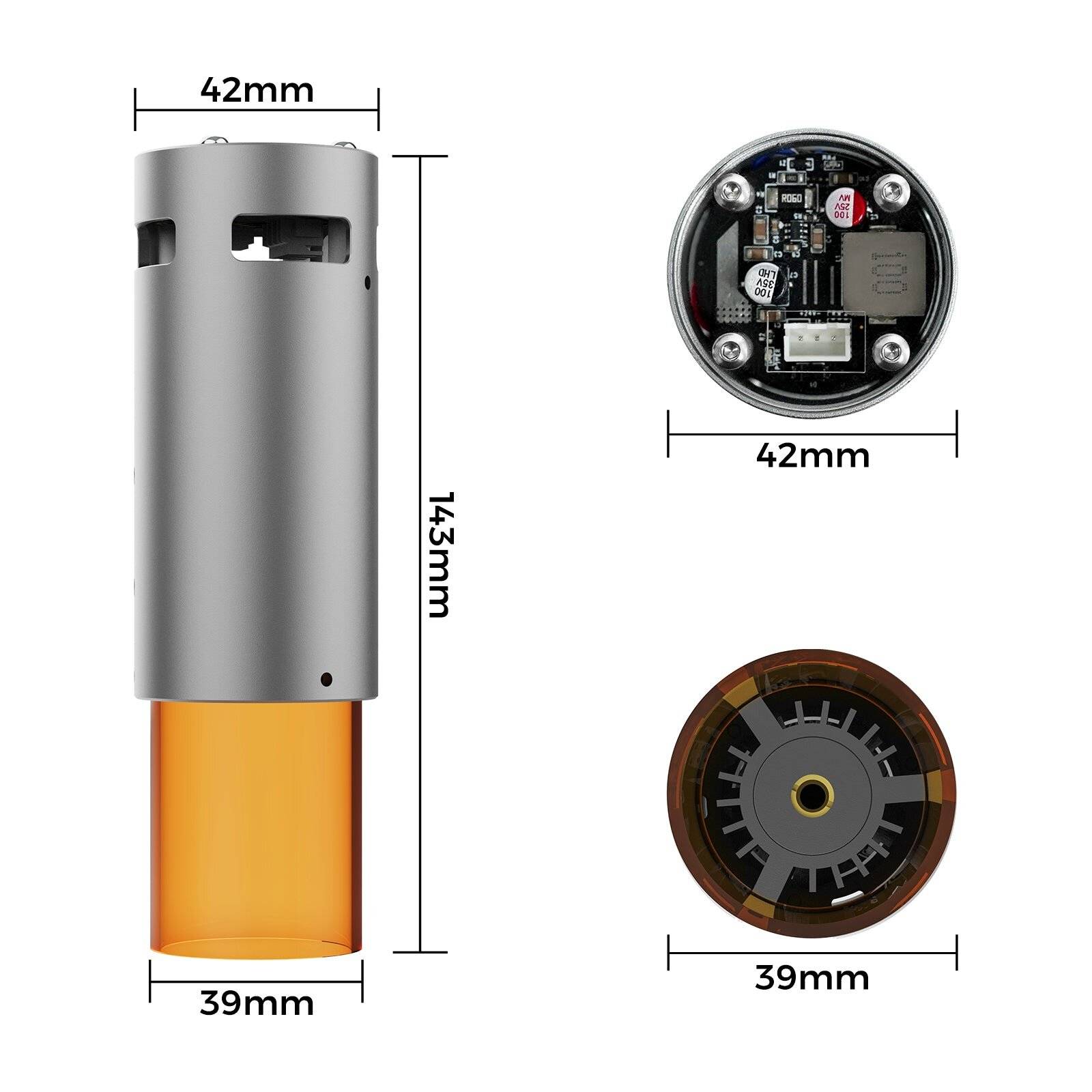 TwoTrees 5.5W circular Laser Module for TTC3018-1