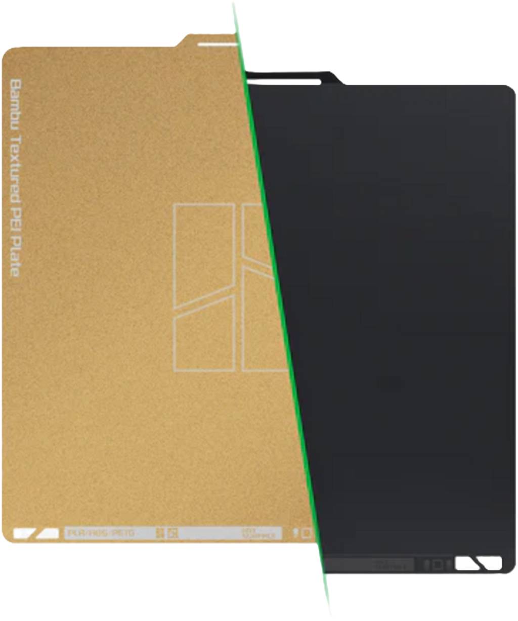 Bambu Lab Bambu Dual Texture PEI Plate, A1, P1P, P1S, X1, X1C, X1E-1