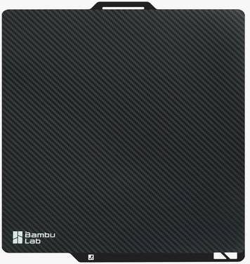 Bambu Lab 3D Effect Plate Carbon Fiber, A1, P1-Serie, X1-Serie