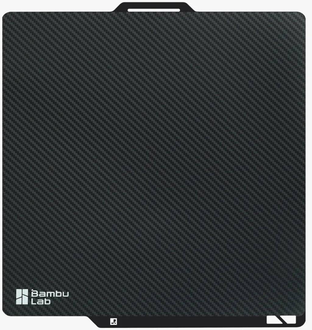 Bambu Lab 3D Effect Plate Carbon Fiber, A1, P1-Serie, X1-Serie-0