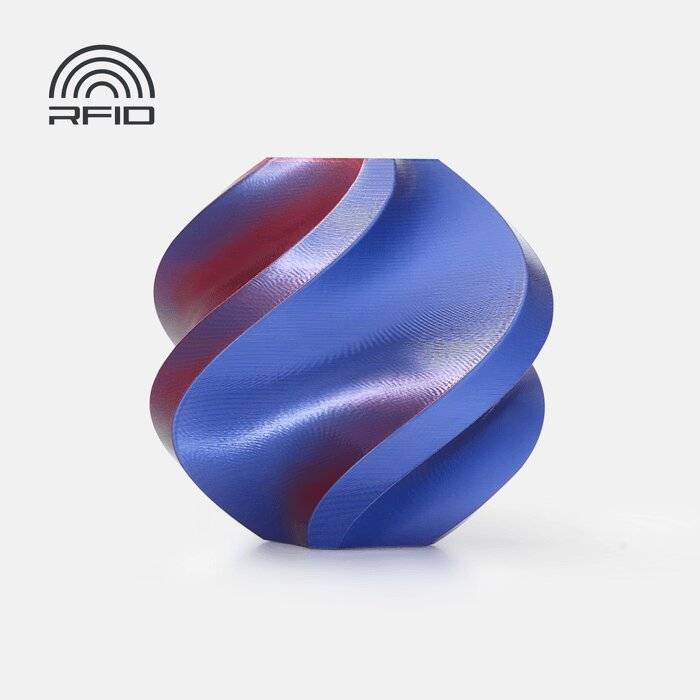 Bambu Lab PLA Silk Dual Color Velvet Eclipse, Spule (1.000 g)-3