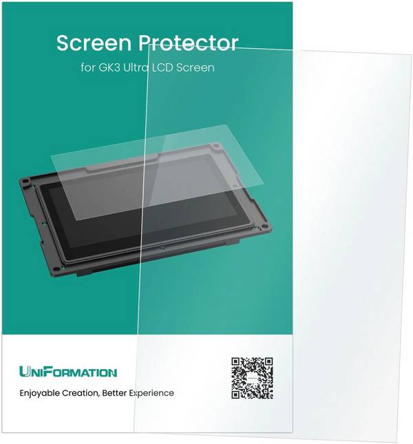 UniFormation Schutzfolie für LCD Bildschirm 3er-Set - GK3 Ultra
