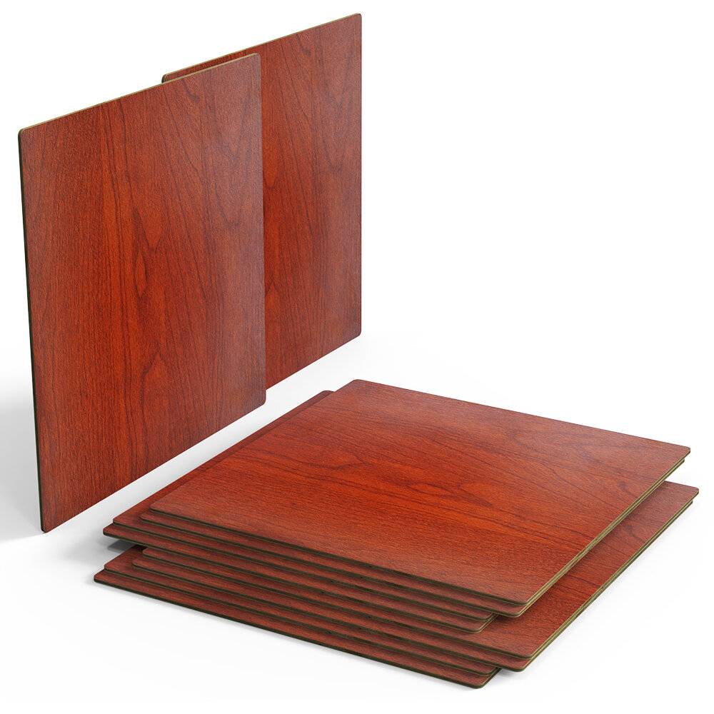 Creality Falcon Series Rosewood Plywood Sheets 300 x 300 x 5mm - 6pcs-2