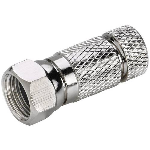 Renkforce 0403416 F-Stecker Wasserdicht Anschlüsse: F-Stecker Kabel-Durchmesser: 6 mm 1 St.