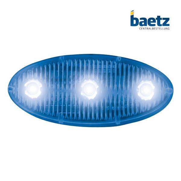 Highpower-Mini-LED-Frontblitzer "Oval"