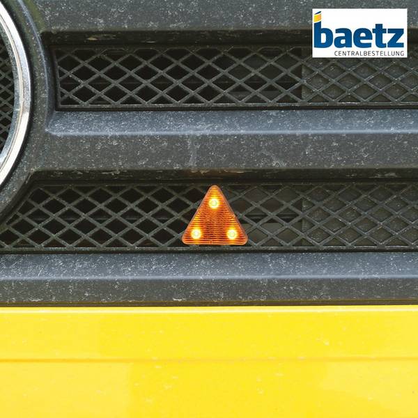 Highpower-Mini-LED-Frontblitzer "Triangel"
