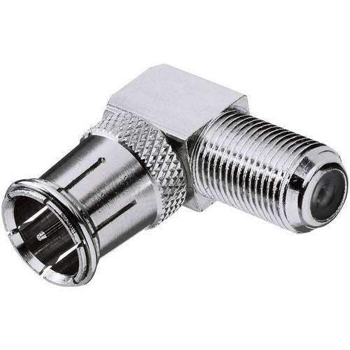 Thumbnail - Renkforce RF-4196997 F-Winkelstecker Anschlüsse: F-Quick-Stecker, F-Buchse 1 St.