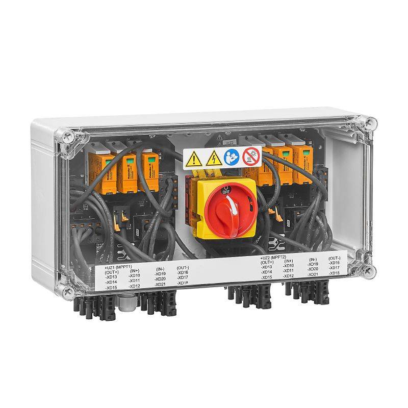 WEIDMÜLLER PVN DC 3I 3O 2MPP SW SPD1R EVO 11, DC-Generatoranschlusskästen ohne Sicherungen