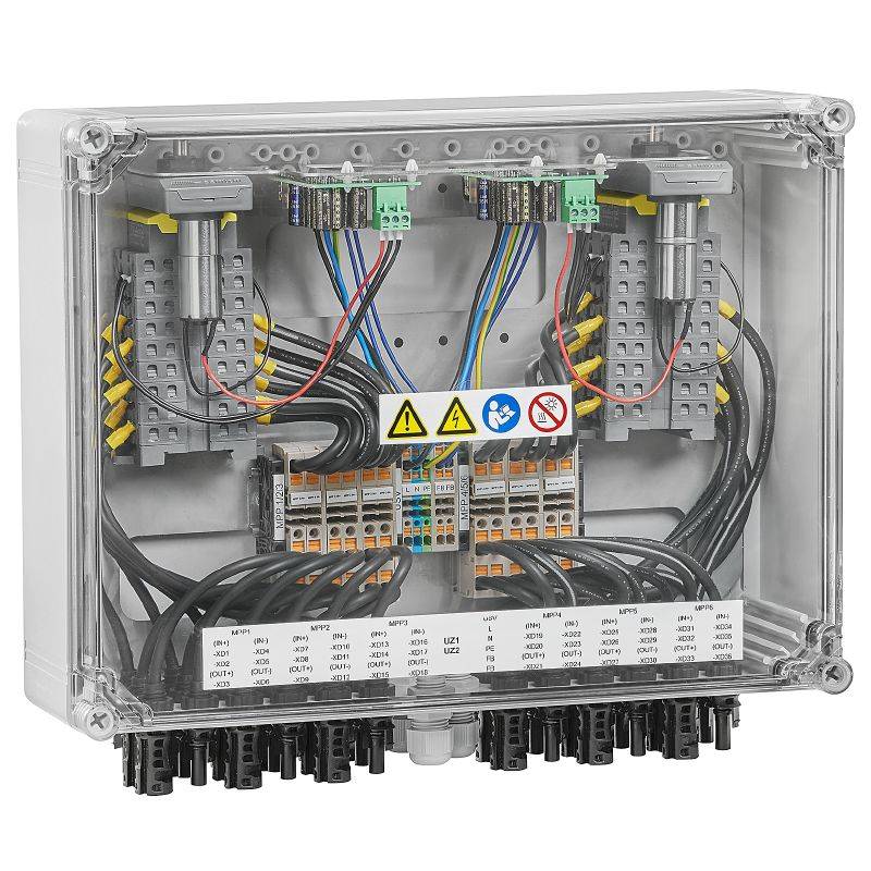 WEIDMÜLLER PVC DC 2I 1O 6MPP RD EVO 11, Photovoltaik, Generatoranschlusskasten, Feuerwehrschalter-0