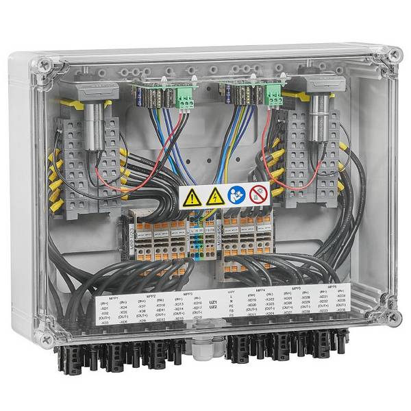WEIDMÜLLER PVC DC 2I 1O 6MPP RD EVO 11, Photovoltaik, Generatoranschlusskasten, Feuerwehrschalter