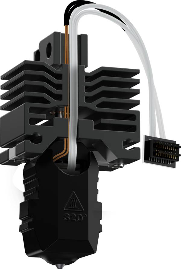 Phaetus Conch Hotend Plus für Bambu Lab P1P/P1S – vormontiert, 0,4 mm