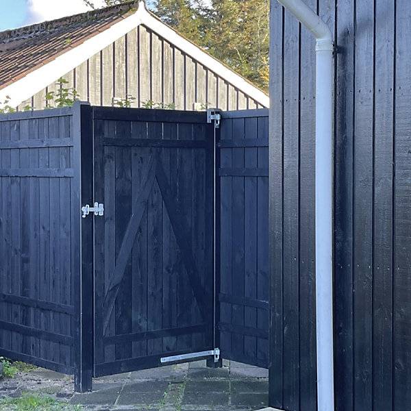 Rustik Zaun Holz BxH 1800 x 1380 mm. PLUS AS 84150049-1