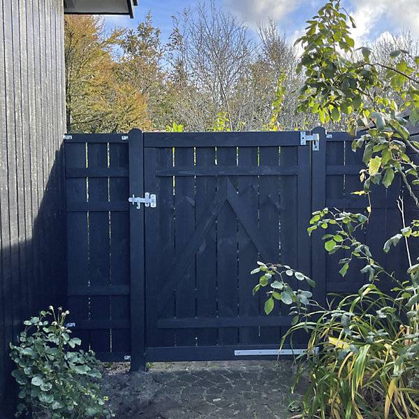Rustik Zaun Holz BxH 1800 x 1580 mm. PLUS AS 84149749-3
