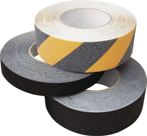 Antirutschklebeband schwarz/gelb L.25 m,B.50mm SFS