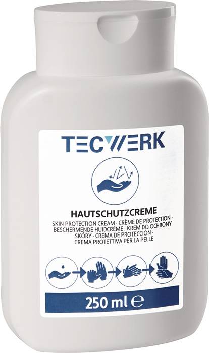 Hautschutzcreme 250ml silikonfrei,parfümiert 24 TECWERK-0