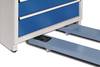 Staplersockel H100xB1060mm lichtgrau f.Schubladenschrank TECWERK