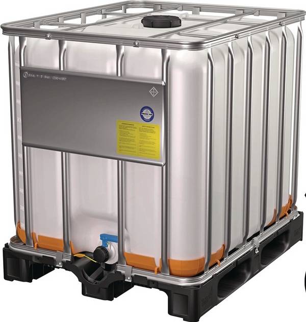 Gefahrgutcontainer 1000l L1200xB1000xH1163mm Kunststoffpal.Explosionsgeschützt