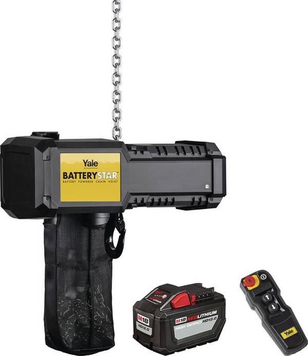 Kettenzug BatteryStar? Trgf.1000kg FEM Gr.1Cm (M2) m.Lasthaken YALE