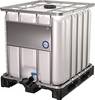Gefahrgutcontainer 1000l L1200xB1000xH1163mm Kunststoffplatte Stand.