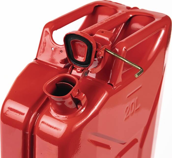 Kraftstoffkanister 5l Olivgrün RAL 6003 Stahlbl.0,9mm L230xB120xH310mm VALPRO-3