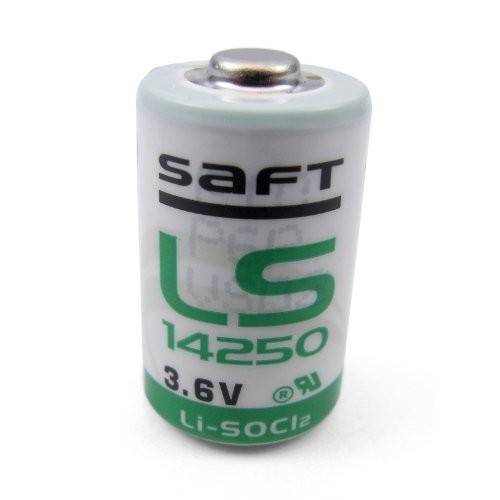 300561 Saft LS14250-CNR LithiumBatterie 1/2AA 3,6V 1200mAh m. LF U-Form 14x24