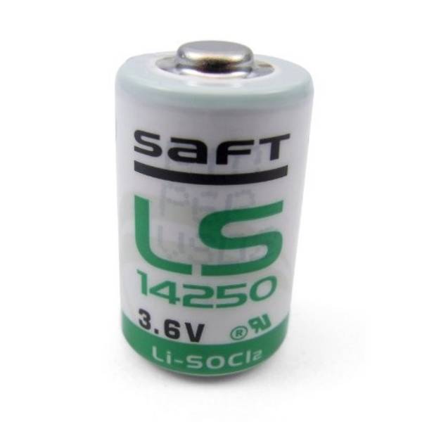 300561 Saft LS14250-CNR LithiumBatterie 1/2AA 3,6V 1200mAh m. LF U-Form 14x24
