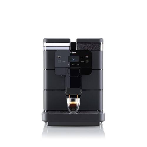 New Royal Black SAECO Kaffeevollautomat Office-Gerät für 30 Tassen am Tag-0