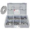 FRANTOS L-BOXX Mini DIN 9021 Unterlegscheiben Sortiment, M4 bis M12 640 tlg. (Edelstahl A2) Beilagscheiben Scheiben Set