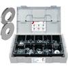 FRANTOS L-BOXX Mini DIN 125 A und DIN 9021 Unterlegscheiben Sortiment, 960 tlg. (Edelstahl A2) Beilagscheiben Set