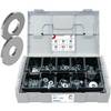 FRANTOS L-BOXX Mini DIN 125 A & DIN 9021 Unterlegscheiben Sortiment, 960 tlg. (Stahl verzinkt) Beilagscheiben Set