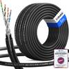 hb-digital CAT 7 Erdverlegekabel Doppelmantel S/FTP PVC + LLDPE AWG23 Außenbereich 5m