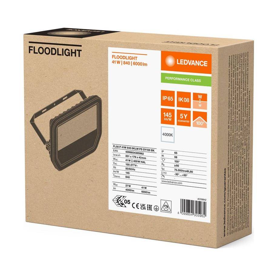 Ledvance LED-Fluter FL50P41W6KLM840..BK-2