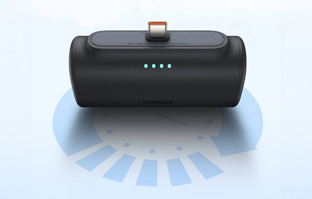 Preisbild für Powerbank Baseus Compact 5000mAh, 20W, USB-C (czarny)