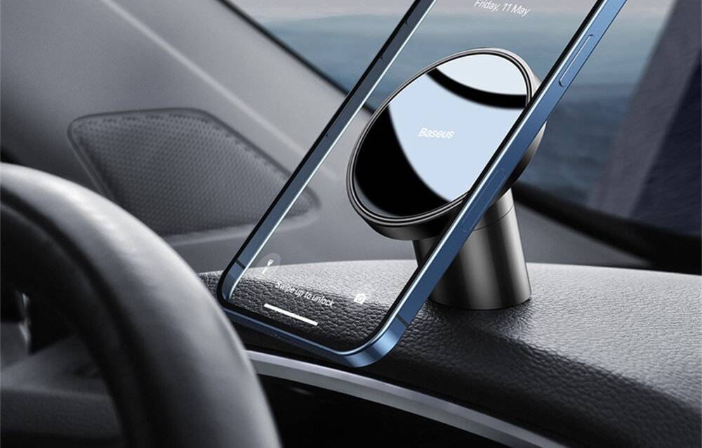 Magnetische Auto-Telefonhalterung Baseus NeoGravity (Schwarz)-0