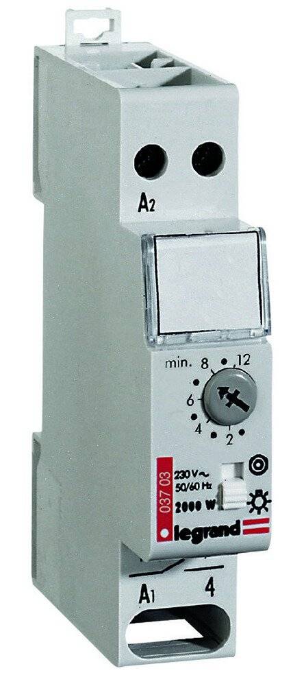LEGRAND LEGRAND Treppenlichtzeitschalter REG 1TE Legrand 003703 elektr 250VAC 3Leiter-1