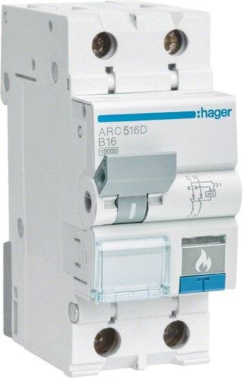 Hager Fehlerlichtbogen-Schutz ARC513D-1