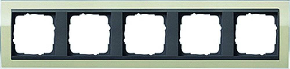 Gira Abdeckrahmen 5fach 0215778-1