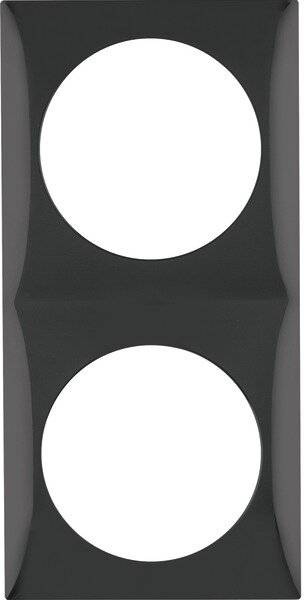 BERKER - Rahmen 918262510 2fach schwarz glänzend-2