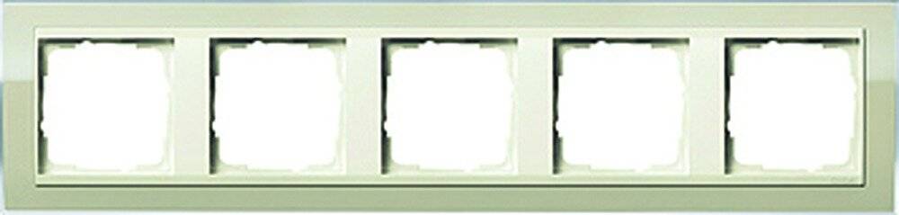 Gira Abdeckrahmen 5fach 0215771-1