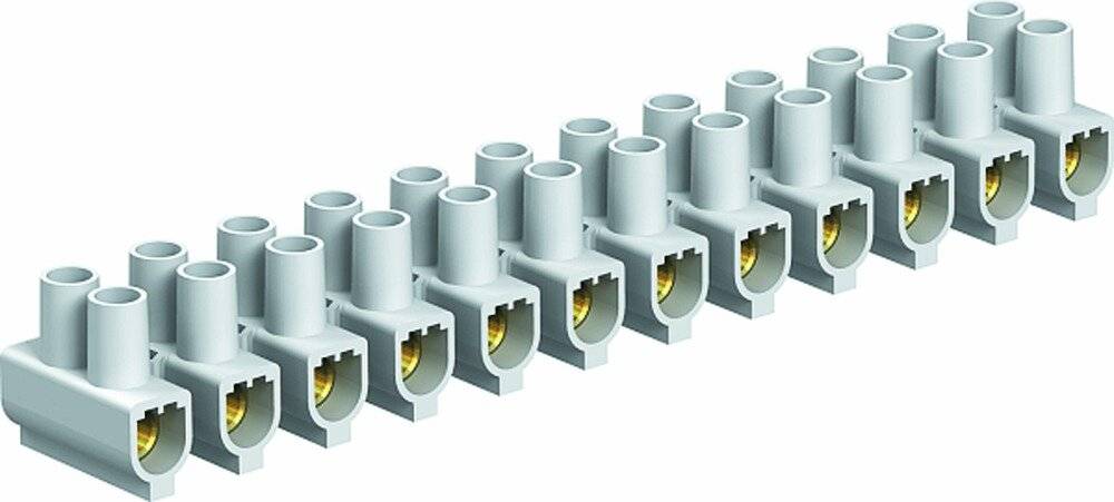 OBO Reihenlüsterklemme 25,0mm² Polypropylen weiß 79CEWS/EKL4BE-1