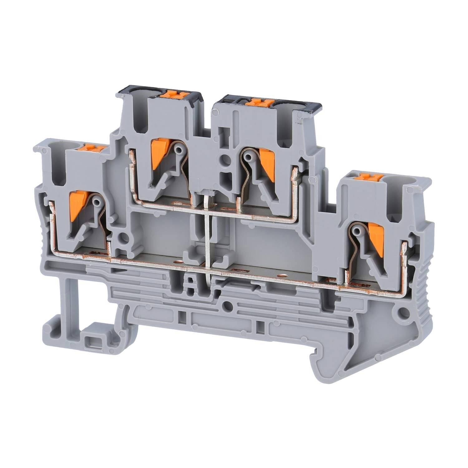 Phoenix Contact Doppelstockklemme PTTB 2,5 PV Potenzialverbinder, Push-In-Anschluss Nennspann-0