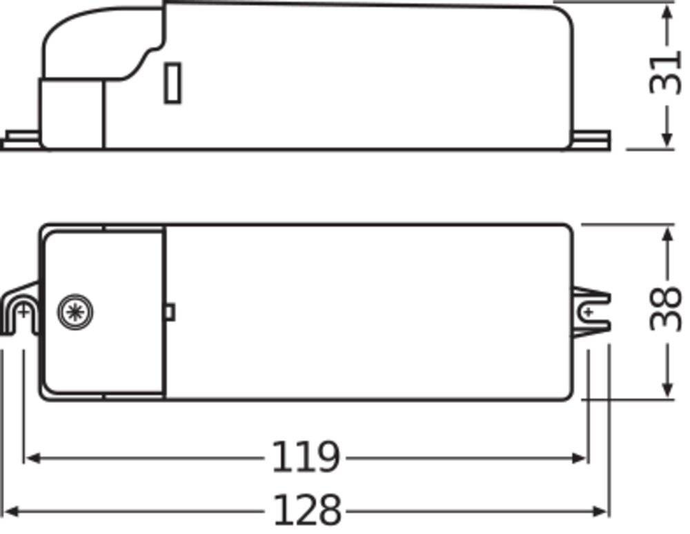 Symbolbild für Ledvance Elektronischer Trafo ET PARROT 70/220240I 128 mm, 38 31 mm