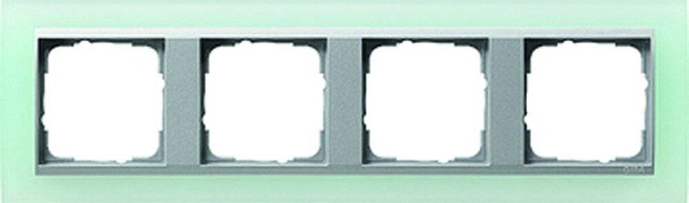 Gira Abdeckrahmen 4f.opak mint 021451-1