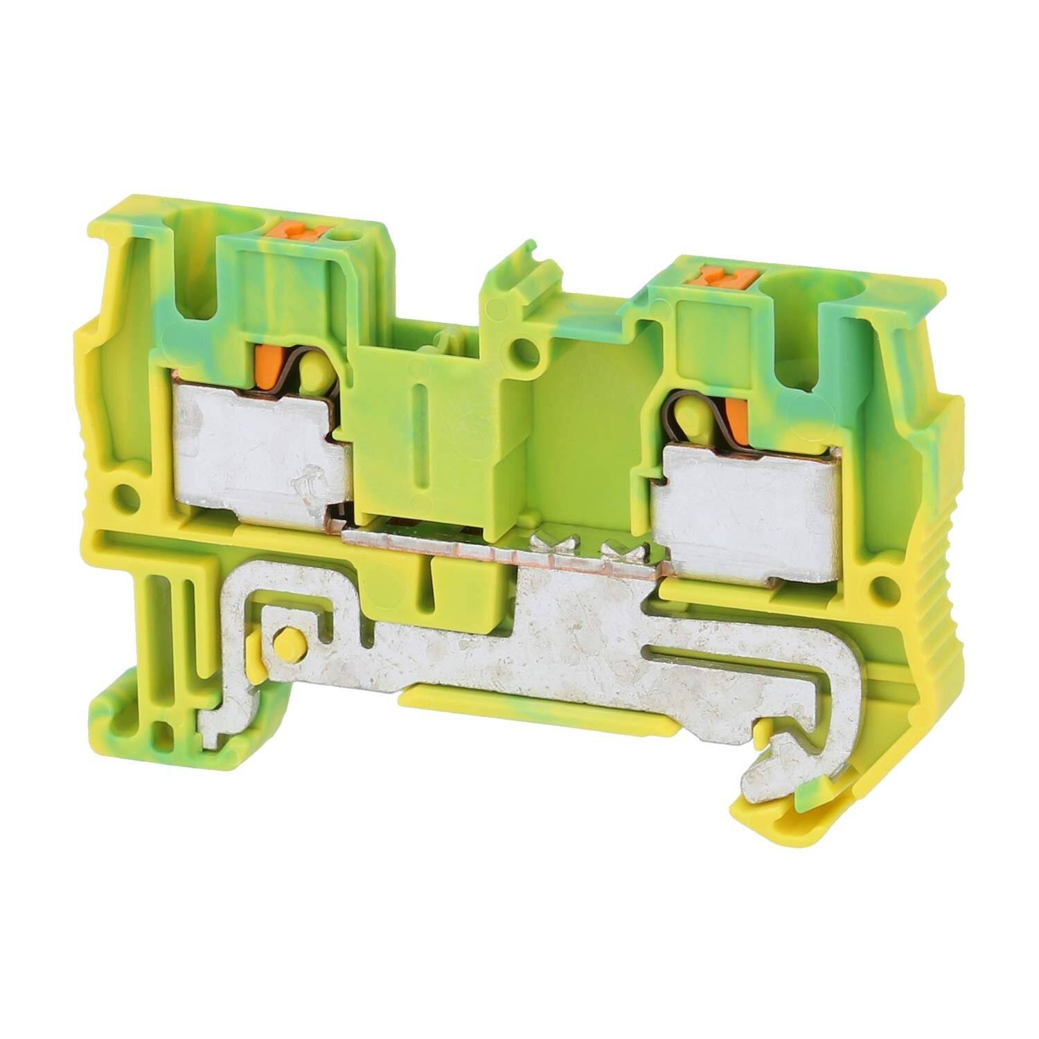 Phoenix Contact Schutzleiter-Reihenklemme PT 4 PE Push-In-Anschluss Querschnitt starr 0,2mm²