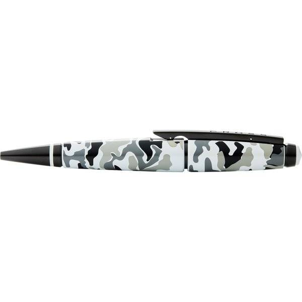 Rollerball Edge Camo Schwarz/Weiß, PVD,mit Gel-Mine-1