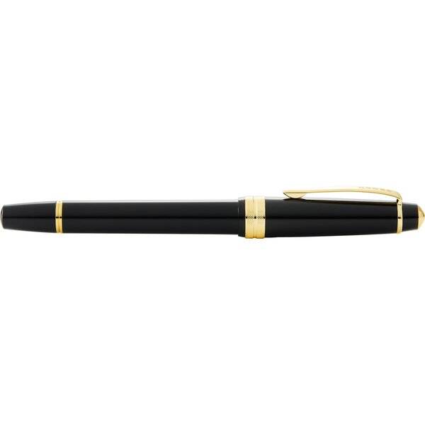Füllfederhalter Bailey Light Schwarz/Gold, Kunststoff, XF-Feder-0