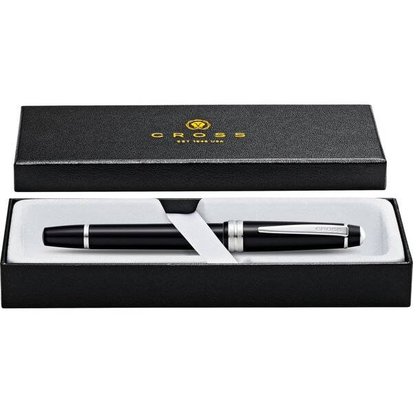 Rollerball Bailey Light Schwarz-Lack/Chrom, aus Kunststoff-0