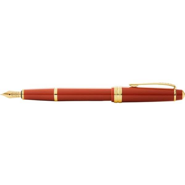 Füllfederhalter Bailey Light Bernstein/Gold, Kunststoff,XF-Feder-1