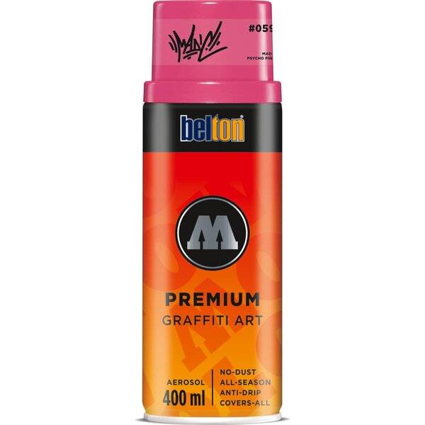 Spray PREMIUM 400ml #059 MAD C psycho pink