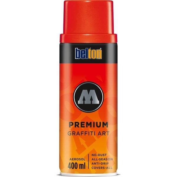 Spray PREMIUM 400ml #031 schockorange-0